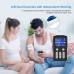 Tens Unit 25 Mode 50 Intenzitású elektromos stimulációs masszírozó izomfájdalomcsillapításhoz, EMS terápia, egészségügyi gép [izomlazító, újratölthető]