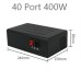 20-60 Port Universal USB Charger with Quick Charge for Multiple Devices | Fast Charging for Android & Apple | 220V