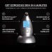 NEWDERMO Microderm Diamond Microdermabrasion Machine - At-Home Facial System for Tone, Firm & Bright Skin [Diamond Exfoliator, Suction Tool, Skin Renewal]