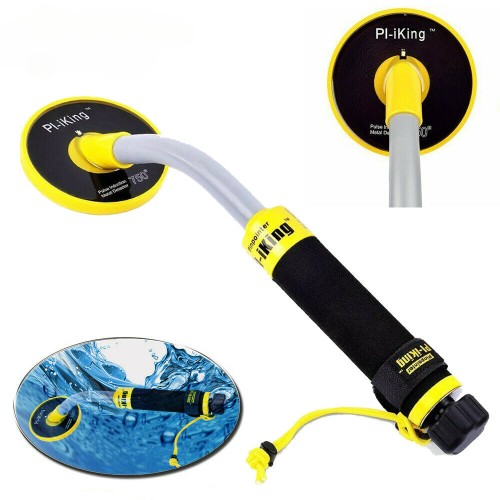 PI-IKING 750 teljesen vízálló fémdetektor – 100 láb/30 m víz alatti, nagy érzékenységű impulzusindukciós búvárkodáshoz, óceáni és tavi kincsvadászathoz