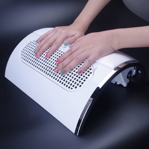 Large Powerful Nail Dust Collector - Low Noise Nail Vacuum Cleaner for Salon & Home Use [Nail Dust Collector, Nail Vacuum Cleaner]