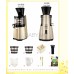Hurom Slow Juicer HU19SGM - Multifunctional Fruit & Vegetable Juicer, 43 RPM, 500ml Capacity, Gold & Red