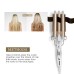 Professional Ceramic Triple Barrel Hair Curler - Adjustable Heat, Tourmaline Styling Tool for Wavy Hair [Ceramic Curling Iron, Hair Waver]