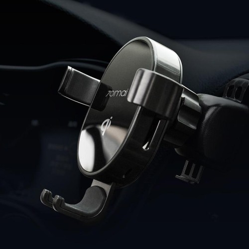 Xiaomi 70mai Qi autós töltő 10 W - Intelligens érzékelős, gyors vezeték nélküli töltő telefontartó autóhoz [vezeték nélküli töltő, autós telefontartó]