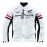 Honda Motorcycle Jacket for Men - Summer Mesh Breathable Racing Jersey with Removable Shatter-Resistant Protection