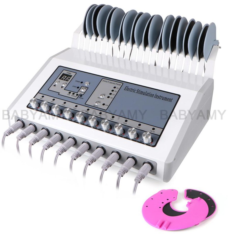 Russische Golf Elektrische Spierstimulator - Lichaamsmassageapparaat voor Spierstimulatie, Borstlifting en Pijnverlichting [EMS, Microstroom, Elektrotherapie]