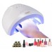 48W LED Nail Dryer Machine with 5S 30S 60S Timer, UV Lamp for Gel Nails, White Light Nail Art Tool [LED Nail Dryer, UV Lamp, Nail Art]