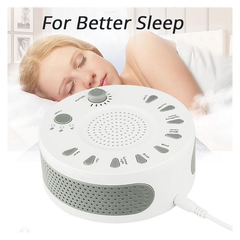White Noise Sleep Machine - Snelle slaaphulp voor volwassenen en baby's, genezing van slapeloosheid en slaapverzachter [White Noise, Sleep Machine]