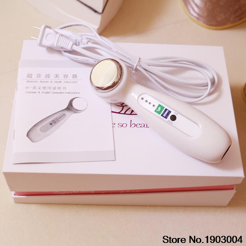 Ultrasonic Beauty Instrument for Face Firming & Detox - 6-in-1 Skin Rejuvenation & Cleansing Tool