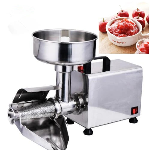 370W Electric Tomato Juicer Squeezer - Stainless Steel Fruit Juice Extractor for Tomato, Mango, Blueberry Jam Making [Tomato Juicer, Fruit Extractor]