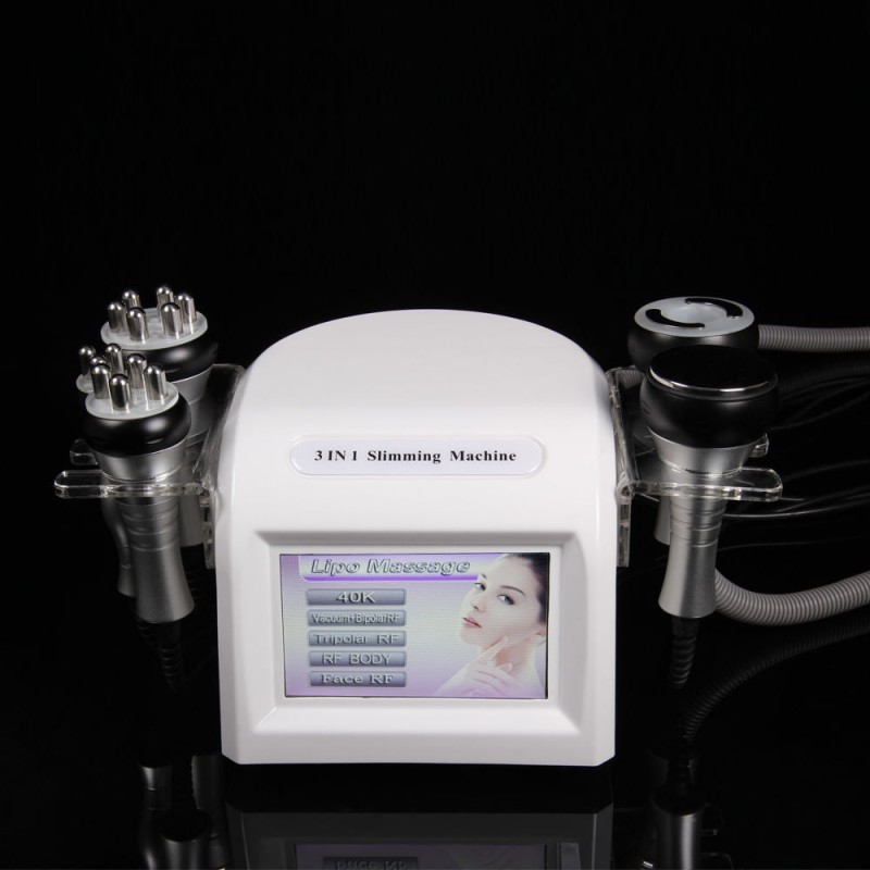 40K Cavitation Ultrasonic Vacuum Tripolar RF Slimming Machine with Red Photon Therapy for Skin Care & Body Sculpting