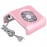 Pink Nail Dust Collector - Professional Manicure Tools with Strong Fan, Quiet Motor, and PVC Leather Cover [Nail Dust Suction, Manicure Machine]