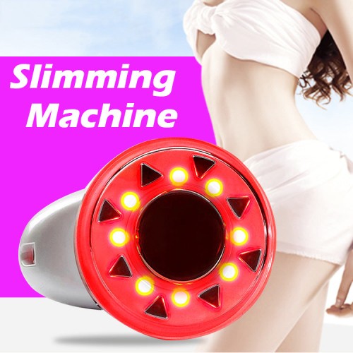 Portable RF Cavitation Ultrasonic Slimming Machine for Body Massage, Skin Lifting & Tightening with LED Photon Therapy