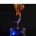 48V2A Flat-panel Bluetooth Music Tesla Coil Plasma Speaker, Touchable Lightning, Christmas Gift [Bluetooth Speaker, Tesla Coil, Plasma Speaker]