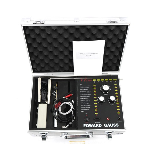 FORWARD GAUSS VR5000 Long Range Underground Metal Detector for Gold, Silver, Diamond, Copper, Tin, Lead - 1500m Range, 60m Depth