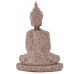 Small Thailand Fengshui Buddha Statue for Home & Office Decoration, Resin Sandstone Craft, 8cm