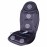 Vital Physio Massage Chair Seat Massager with Heat & Vibration - Portable Back, Neck, Car Pain Relief Cushion + Adapter